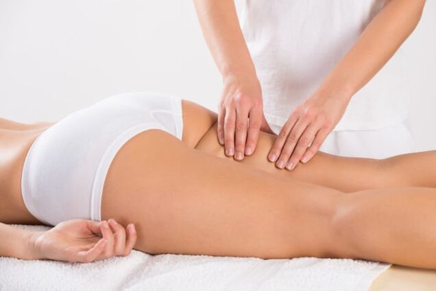 Anti-Cellulite-Massage bei Krampfadern