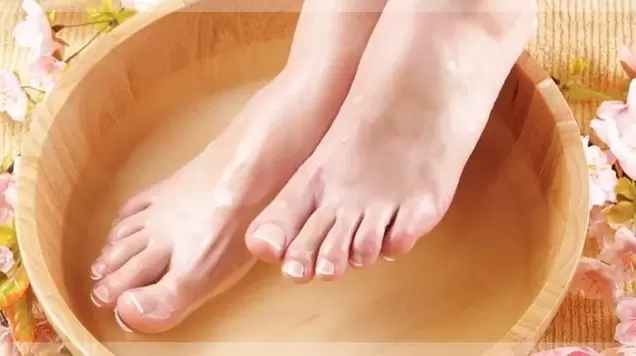 Fußbad gegen Krampfadern
